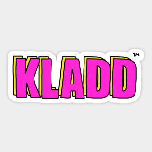 KLADD .hotpink Sticker